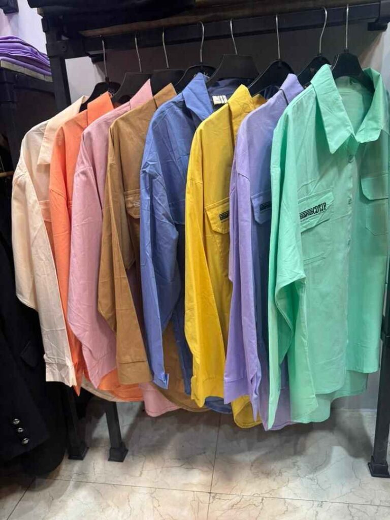 شومیز لنین زنانه و دخترانه اسپرت در رنگبندی