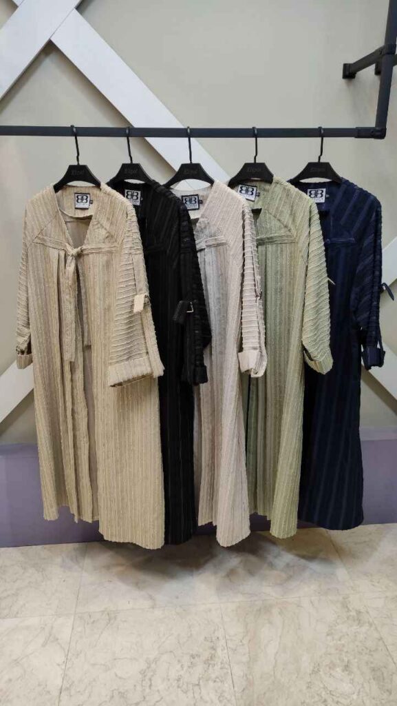 رنگبندی مانتو سایز بزرگ مراکشی